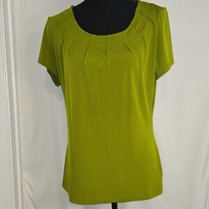 Worthington Chartreuse Women's Blouse